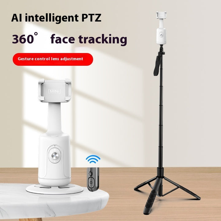 360° AI Auto Face Tracking Gimbal | Smart Phone Holder & Vlog Stabilizer