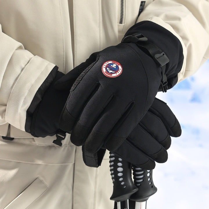 Winter Men's Warm Outdoor Gloves – Skiing, Sports & Riding Gear