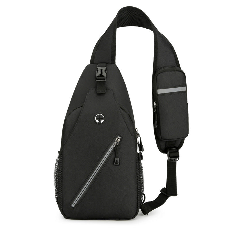 Men's Multifunctional Canvas Shoulder Crossbody Messenger Bag