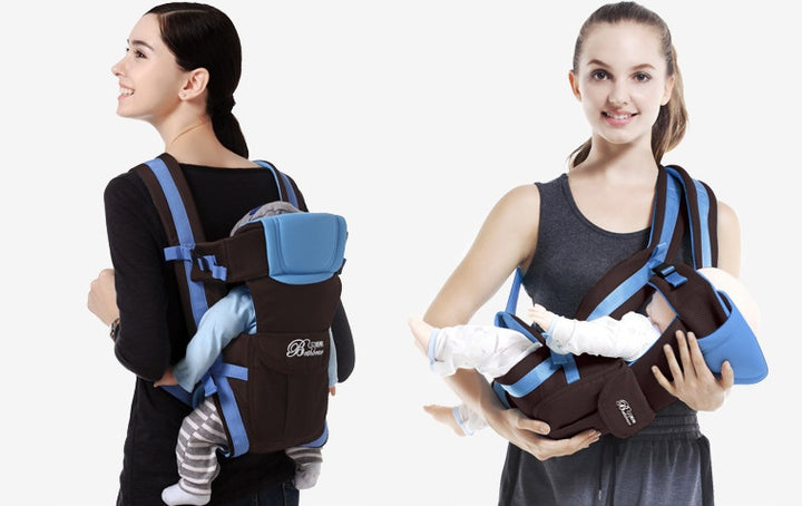 Double Shoulder Baby Carrier - Travel Supplies for Mother and Child