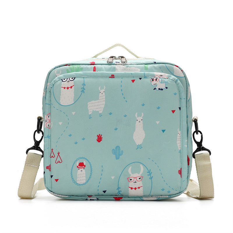 Portable Baby Diaper Storage Bag - Large Capacity Diaper Bag