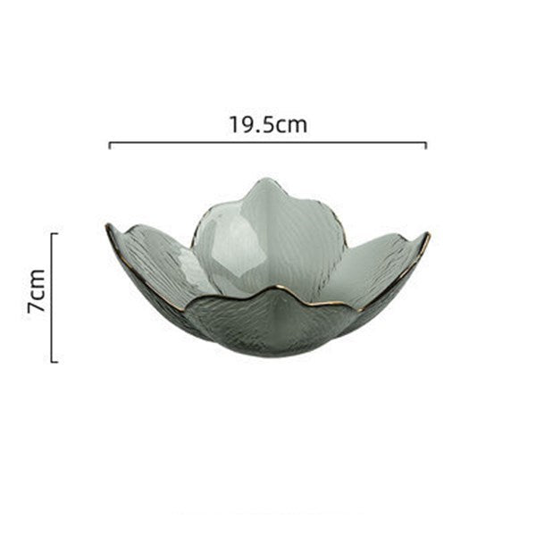 Nordic Phnom Penh Petal Glass Salad Bowl