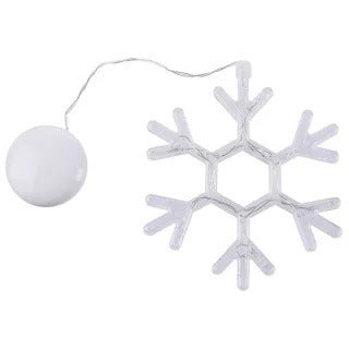 Christmas LED Suction Cup Chandelier – Santa Claus, Elk, & Snowman Holiday Window Lights