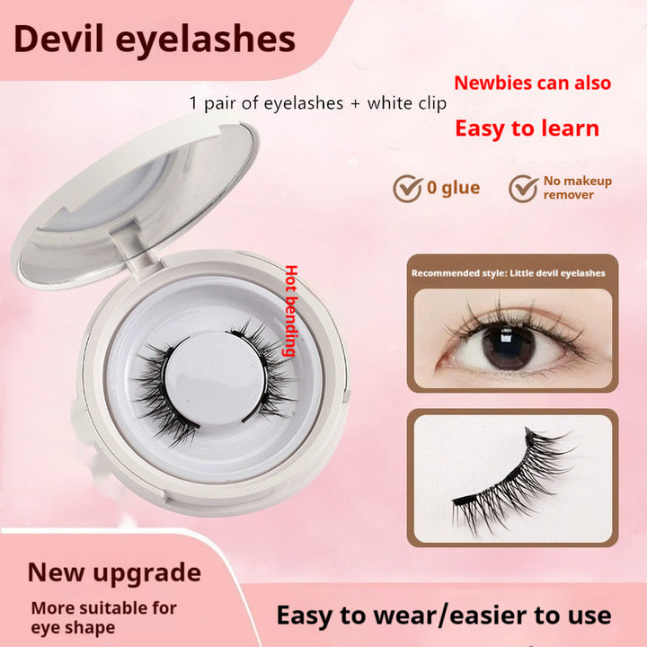 Magnetic Suction False Eyelashes - Little Devil Supernatural Magnet Suit