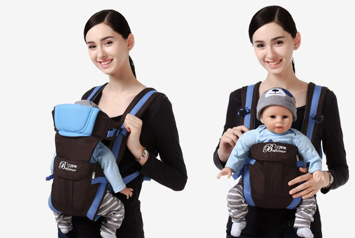 Double Shoulder Baby Carrier - Travel Supplies for Mother and Child