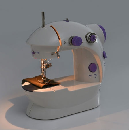 Compact Multifunctional Mini Sewing Machine for Household Use