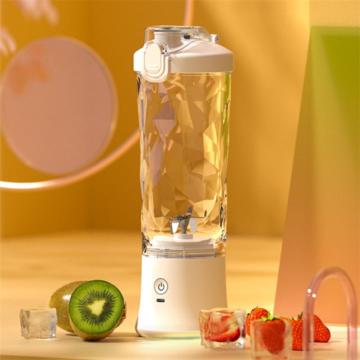 Portable Personal Blender - 6-Blade Mini Juicer for Shakes and Smoothies, Kitchen Gadget