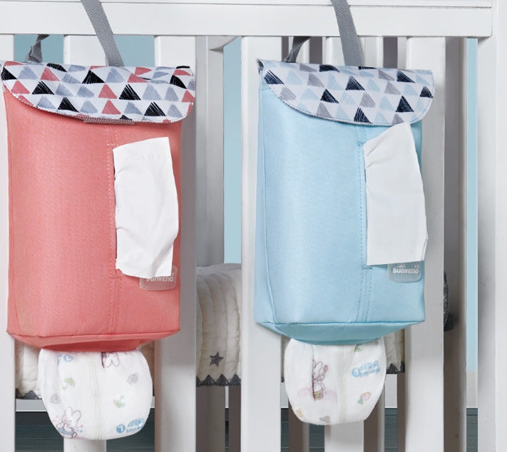 Multifunctional Baby Diaper Storage Bag - All-in-One Organizer