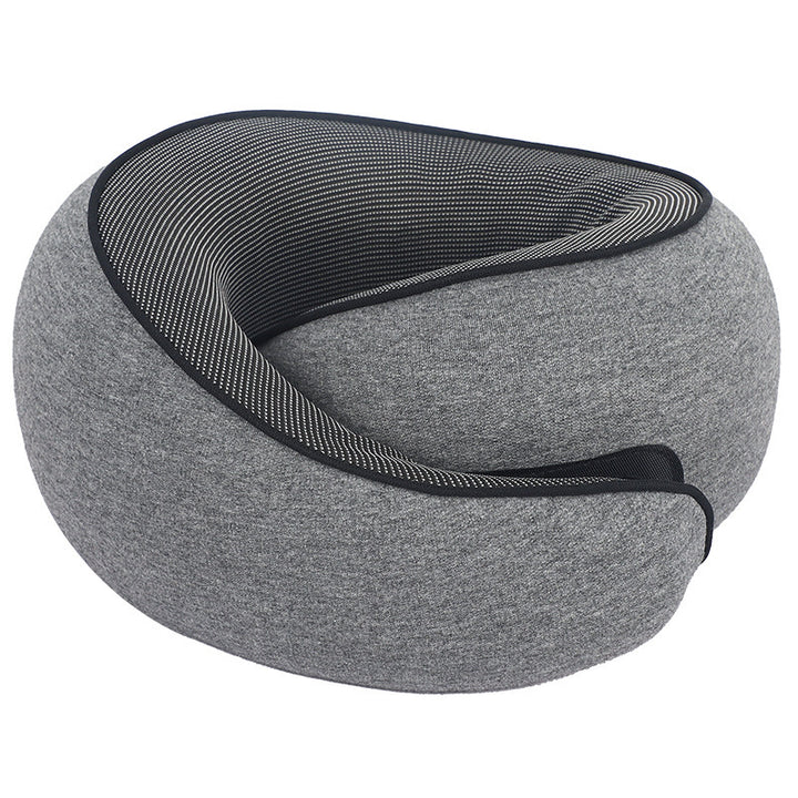 Memory Foam Travel Neck Pillow – Soft, Portable Comfort for Airplanes, Cars, and Offices