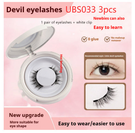 Magnetic Suction False Eyelashes - Little Devil Supernatural Magnet Suit