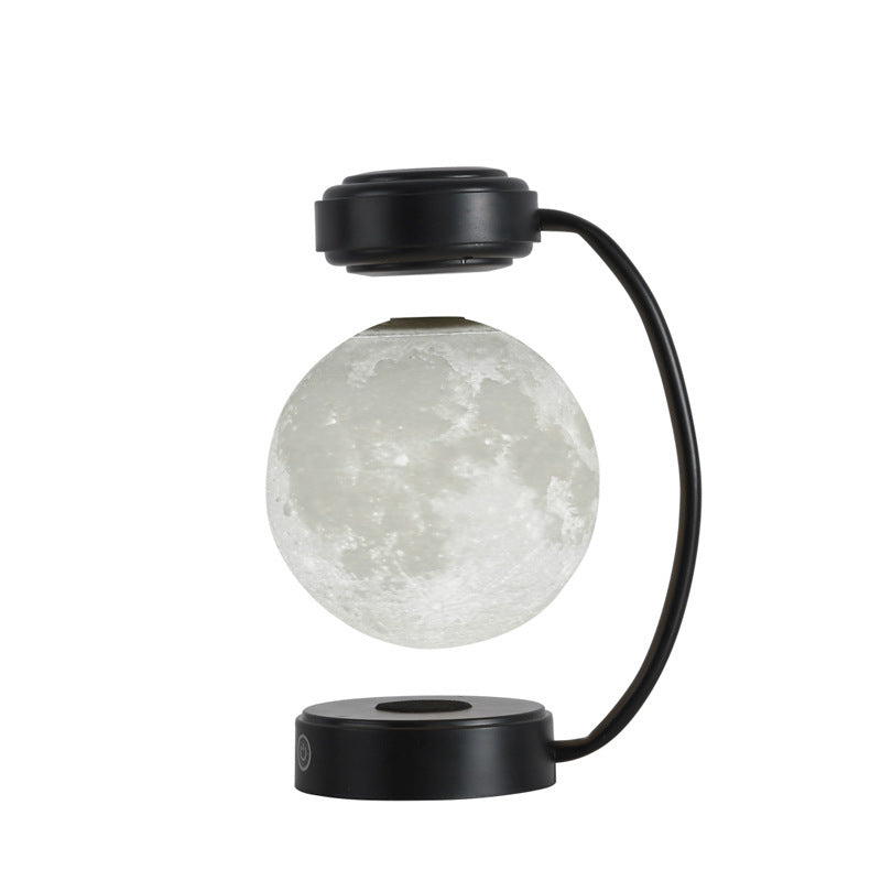 3D LED Moon Night Light - Levitating Magnetic Floating Lamp for Home & Office Decor