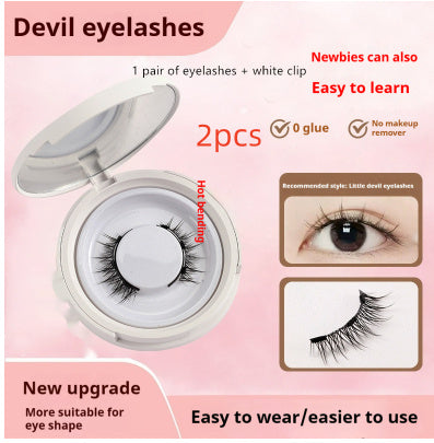 Magnetic Suction False Eyelashes - Little Devil Supernatural Magnet Suit