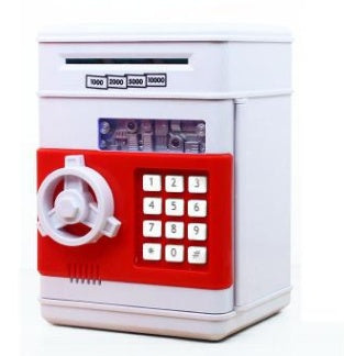 Automatic Paper Money Piggy Bank - Secure Gift Money Box Safe