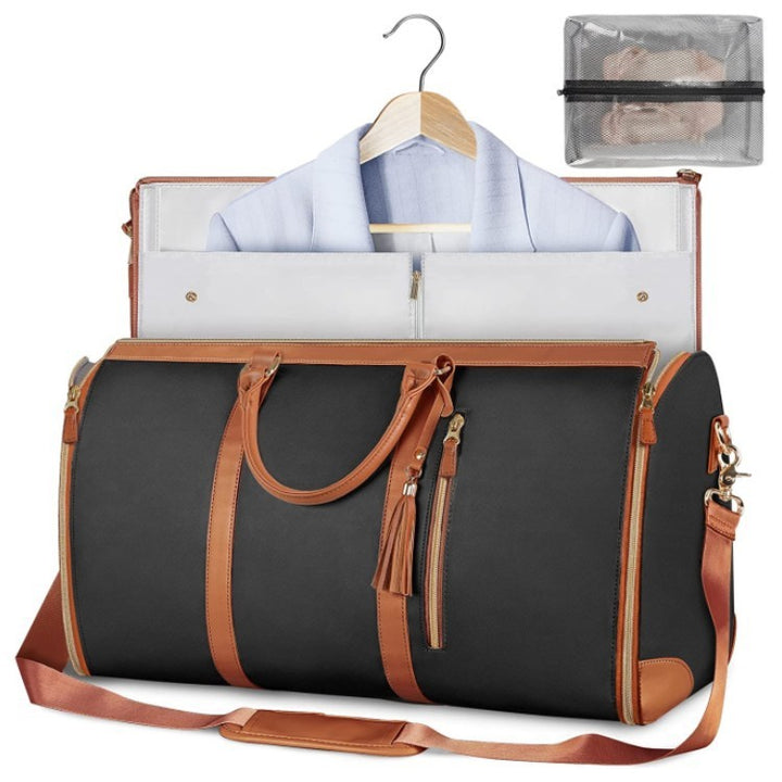 Large Capacity Travel Duffle Bag - Women's Waterproof Foldable Tote