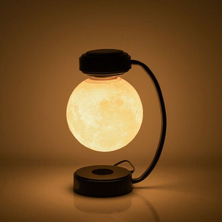 3D LED Moon Night Light - Levitating Magnetic Floating Lamp for Home & Office Decor