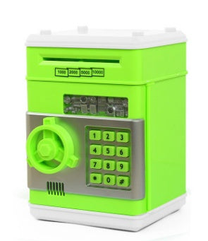 Automatic Paper Money Piggy Bank - Secure Gift Money Box Safe