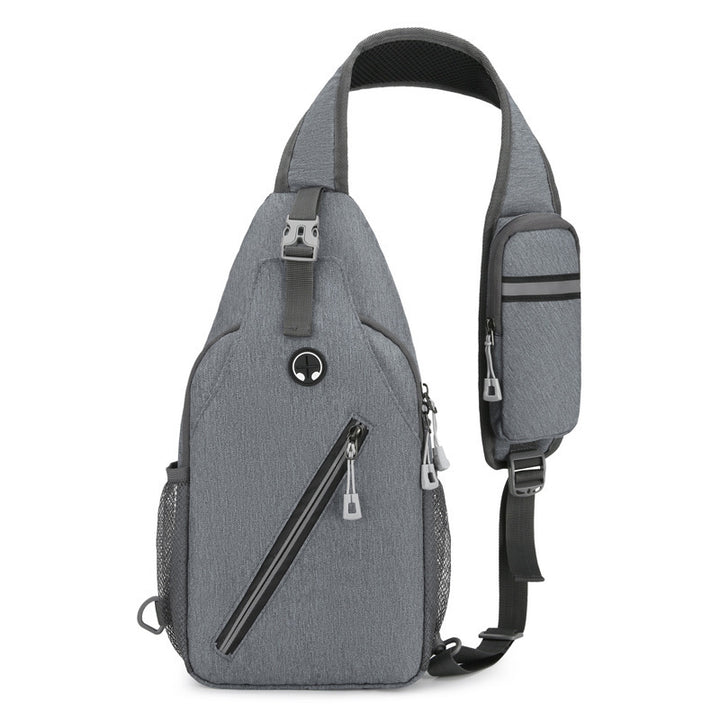 Men's Multifunctional Canvas Shoulder Crossbody Messenger Bag