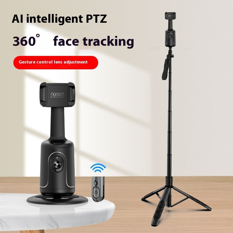 360° AI Auto Face Tracking Gimbal | Smart Phone Holder & Vlog Stabilizer