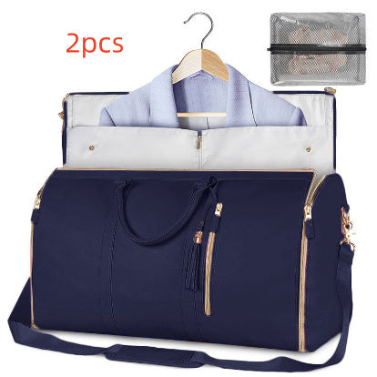 Large Capacity Travel Duffle Bag - Women's Waterproof Foldable Tote