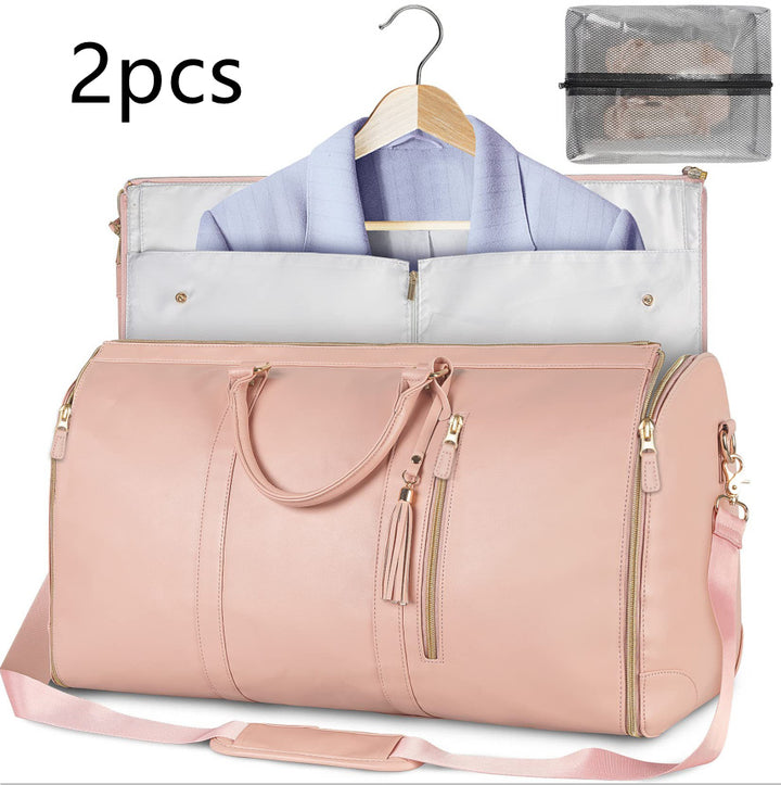 Large Capacity Travel Duffle Bag - Women's Waterproof Foldable Tote