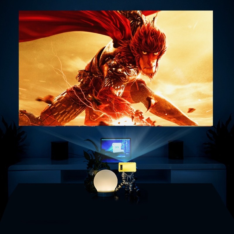 Mini HD Projector 1080P LED - Portable Home Cinema