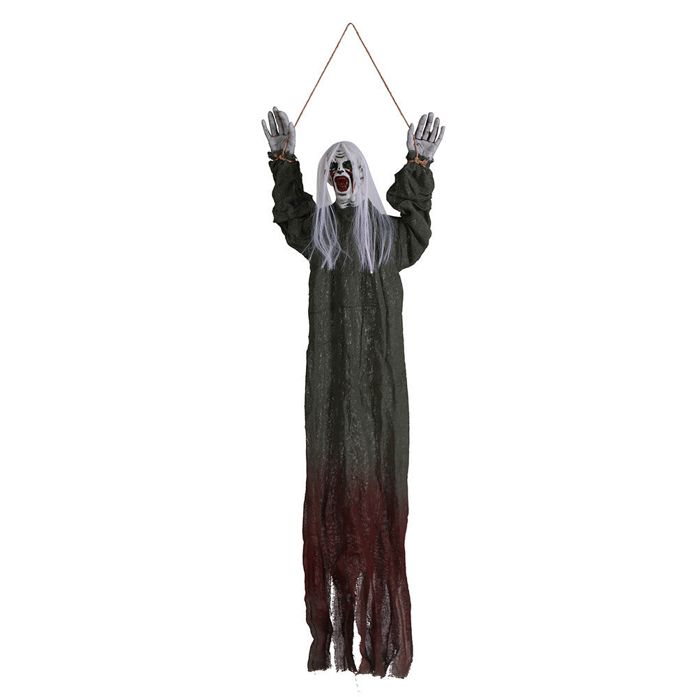 Hanging Ghosts for Halloween – Haunted House Secret Room Props