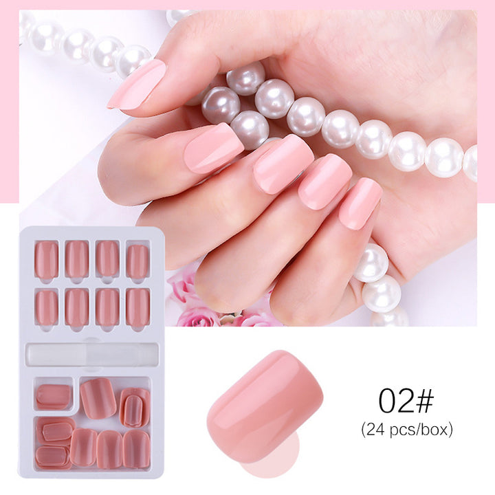 Reusable Stick-On Nails - Easy Application & Long-Lasting Wear