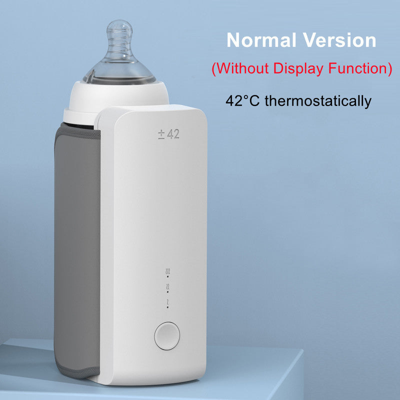 Portable Wireless USB Baby Bottle Warmer - Rechargeable & Insulated