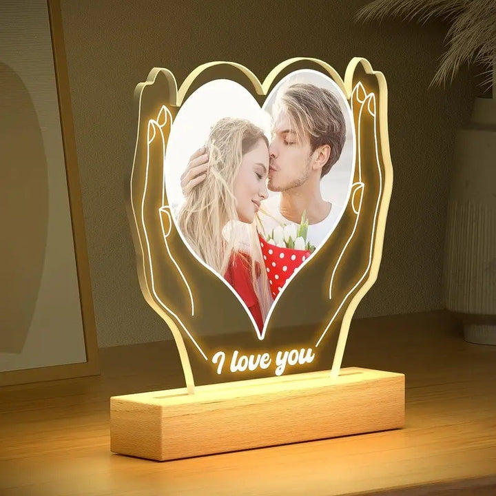 Acrylic LED Photo Light - Heartfelt Family Gift Idea