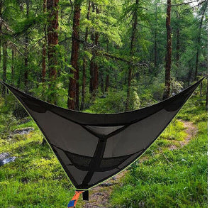 Portable Multi-Person Triangle Hammock – Three Point Design