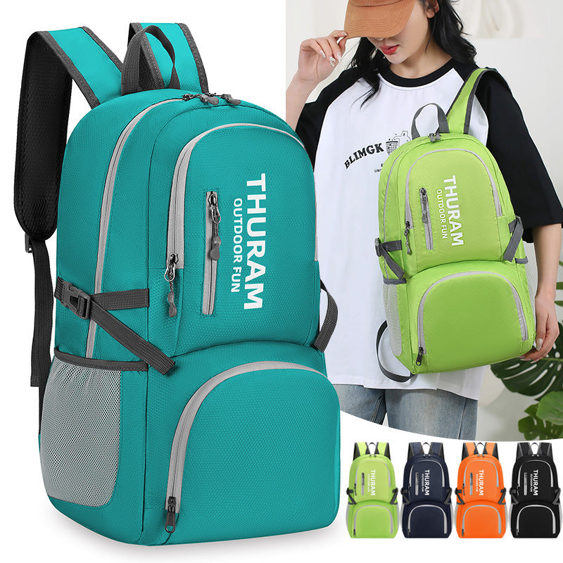 Outdoor Portable Folding Shoulder Bag - Large Capacity Travel, Sport, Climbing & Hiking Backpack