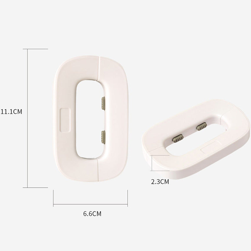 Household Refrigerator and Freezer Door Lock - Toddler Safety Lock for Cabinets and Baby Anti-Pinching