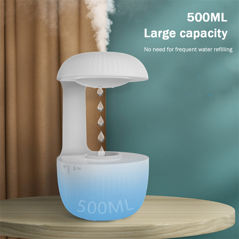 Anti-Gravity Mute Air Humidifier with Levitating Water Drops