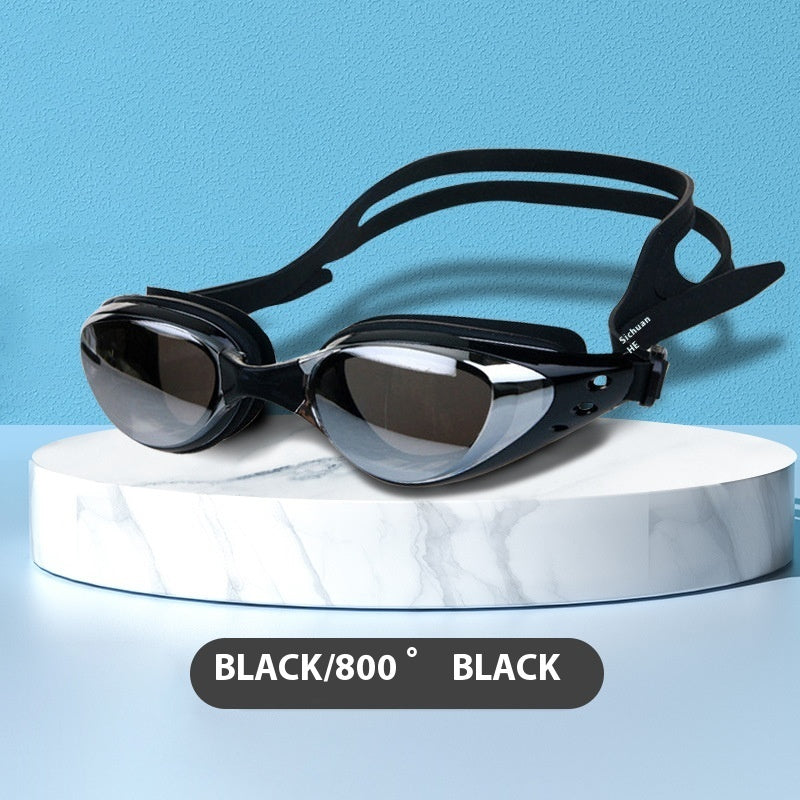 Waterproof Anti-Fog Myopia Swimming Goggles - Model OPT6100