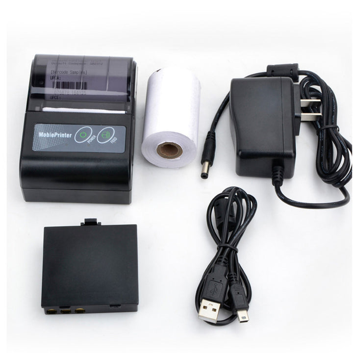 Portable Bluetooth Thermal Printer - Ideal for Convenience Store Billing