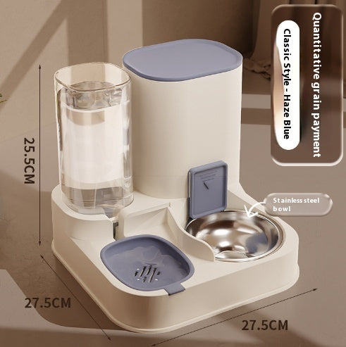 High-Capacity Household Pet Automatic Feeder