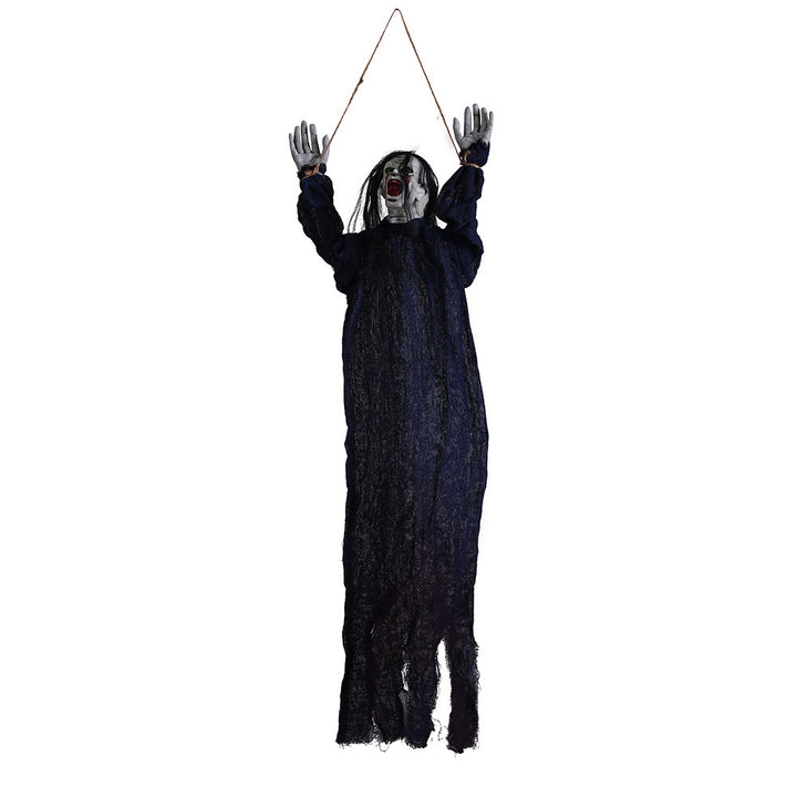 Hanging Ghosts for Halloween – Haunted House Secret Room Props