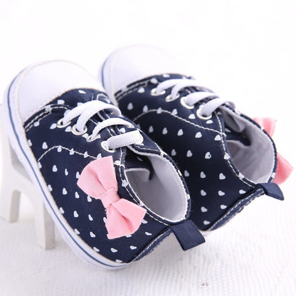 Baby Girls' High-top Soft-soled Toddler Shoes