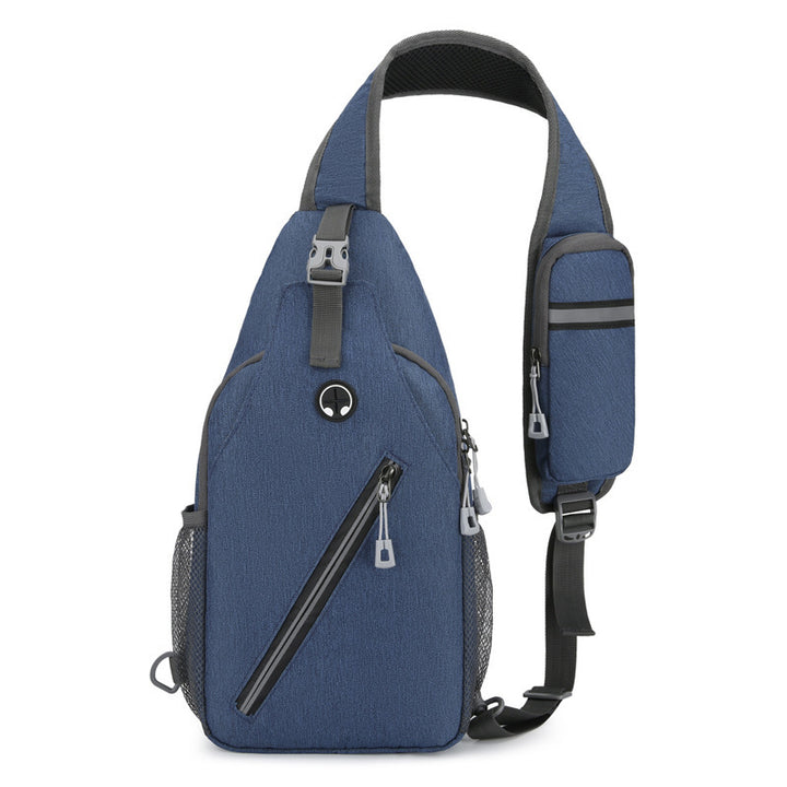 Men's Multifunctional Canvas Shoulder Crossbody Messenger Bag