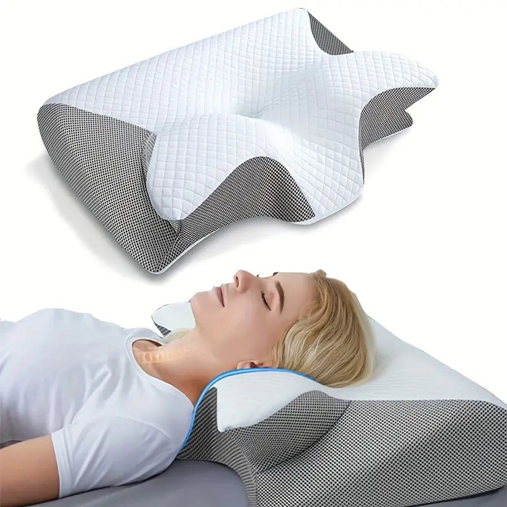 Neck Memory Foam Pillow - Home Sleep Support