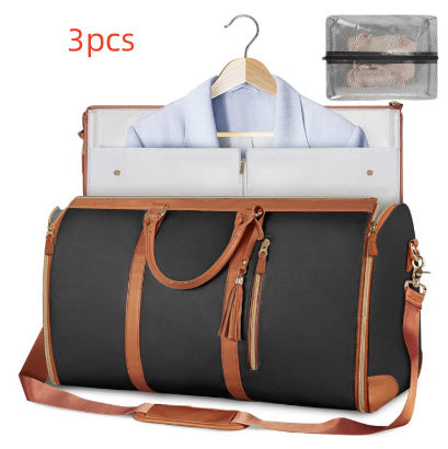 Large Capacity Travel Duffle Bag - Women's Waterproof Foldable Tote