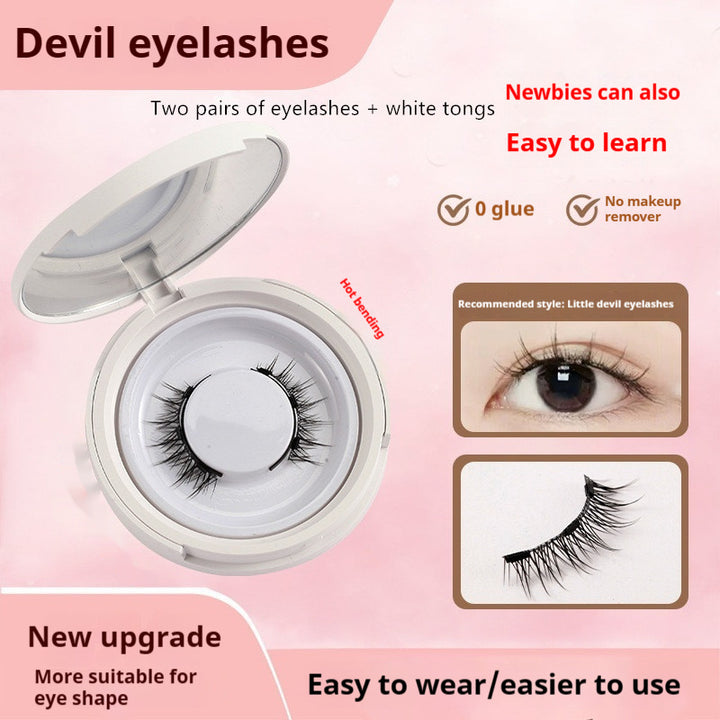 Magnetic Suction False Eyelashes - Little Devil Supernatural Magnet Suit