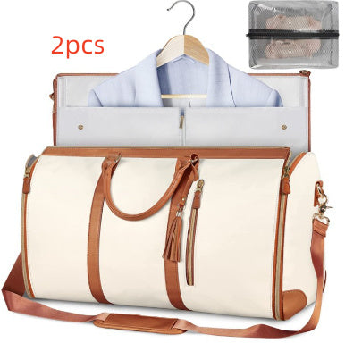 Large Capacity Travel Duffle Bag - Women's Waterproof Foldable Tote