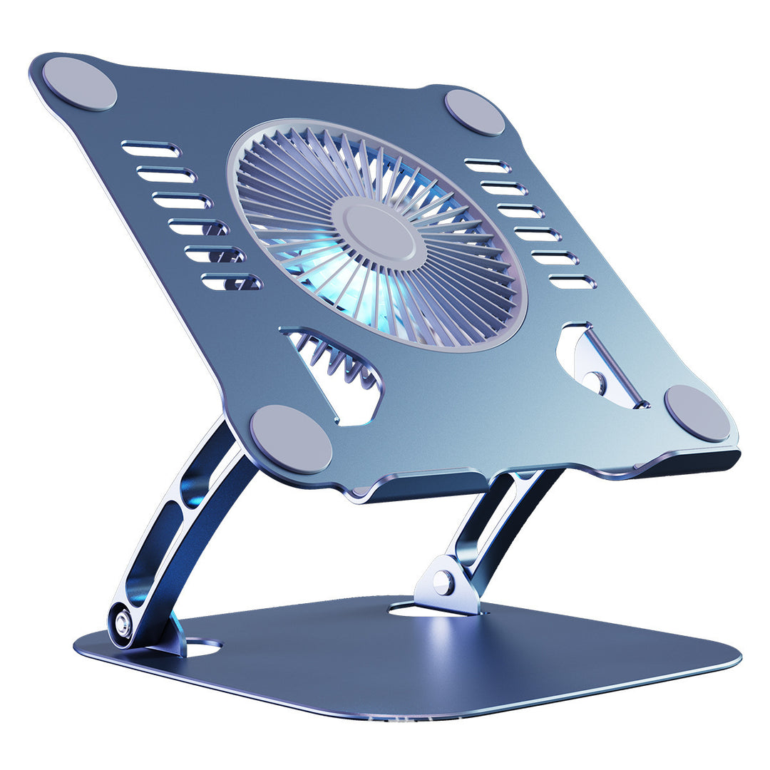 Adjustable Laptop Stand with Cooling Fan - Tablet & Computer Stand