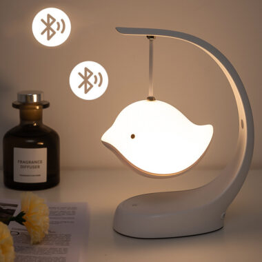 Flying Bird Bluetooth Music Light Lamp – LED Night Light Speaker Gift