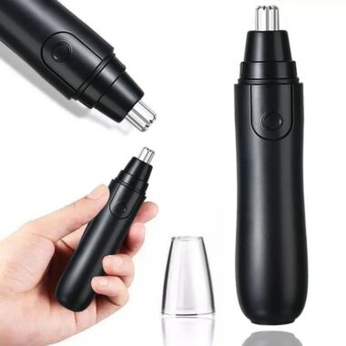 Professional Rechargeable Nose Hair Trimmer – Electric Painless Nose Hair Remover, Washable Precision Blade, Portable Men's Grooming Tool